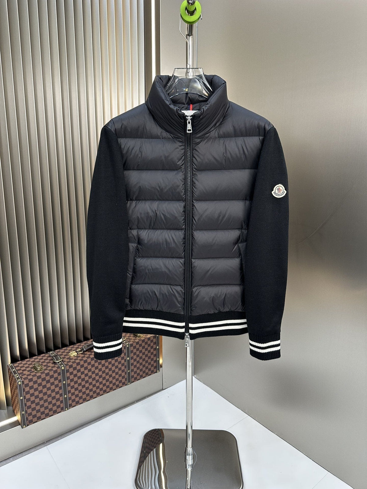 Moncler Sweater Sleeve Down Jacket — hero
